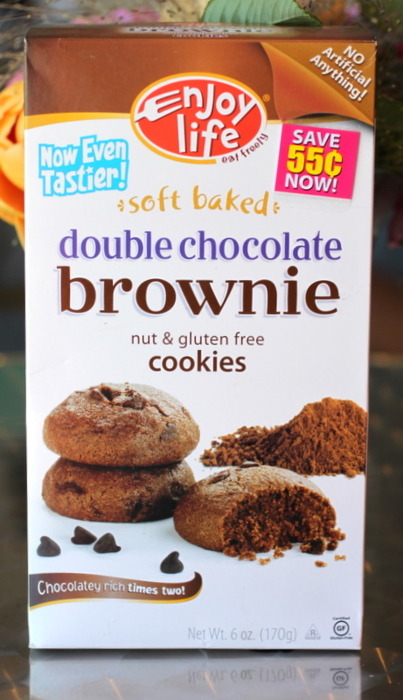 Gluten Free Cookies: Enjoy Life Soft Baked Double Chocolate Chip Brownie Cookies