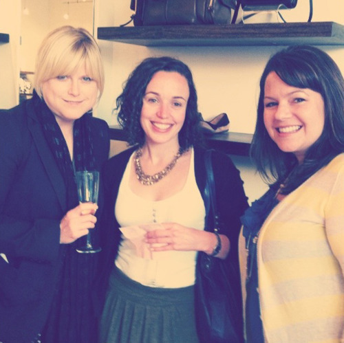 Jennie of Digitally Chic, Carolyn and lifestyle blogger Melissa of Savvy in San Francisco.