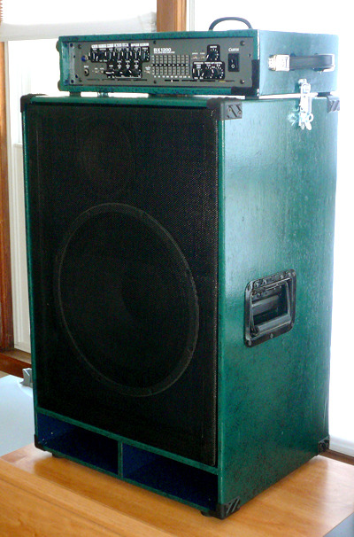 Building Bass Cabinet