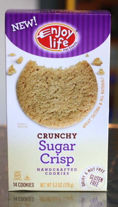 Gluten Free Cookies: Enjoy Life Crunchy Sugar Crisp Handcrafted Cookies
