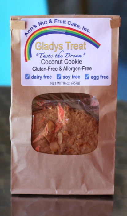 Gluten Free Cookies: Ann's Nut & Fruit Cake Coconut Cookies