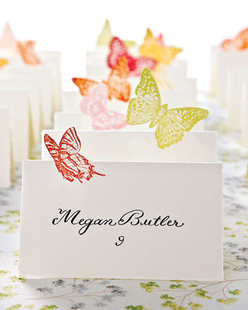 a beautiful cliche Themed Wedding Butterfly 1