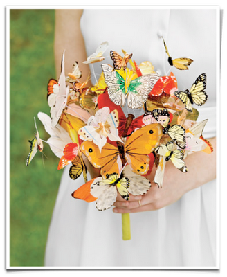 a beautiful cliche Themed Wedding Butterfly 1