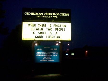 Friggin' Doo A! • Unintentionally Dirty Church Signs