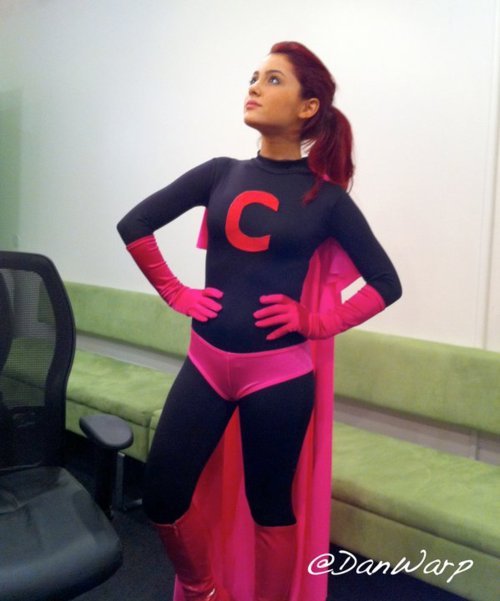 Ariana Grande superhero