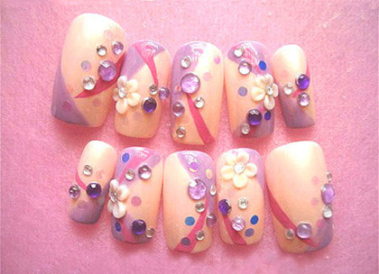 get some japanese nail art done