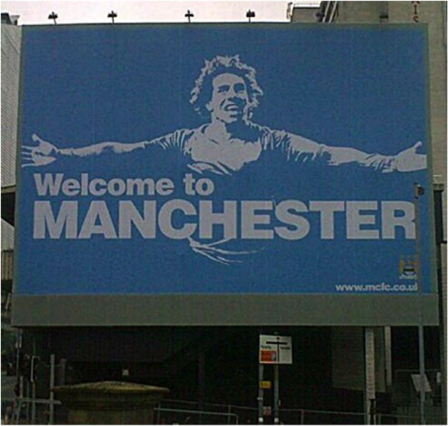 Image of Tevez in Manchester city