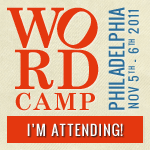 I'm Attending WordCamp Philly 2011!