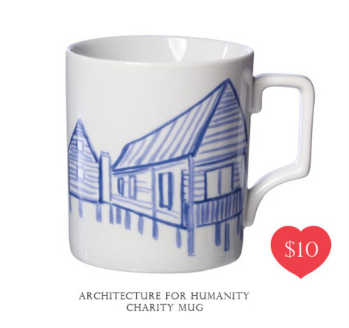 west elm charity mug architecture for humanity