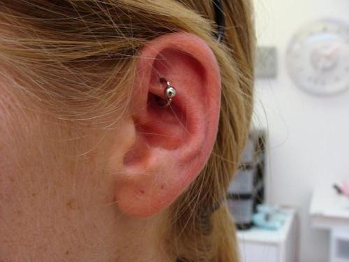 Rook Piercing Healing time 3 to 9 months or longer commonly 6 months or 