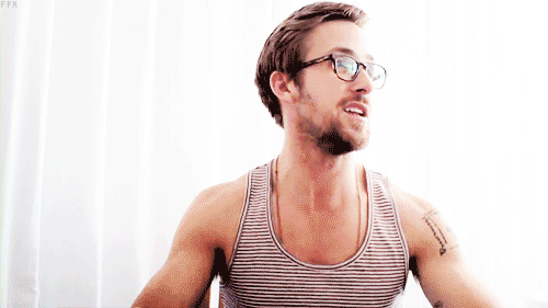 I didn't think I liked Ryan Gosling but this spectacled tattooed version 