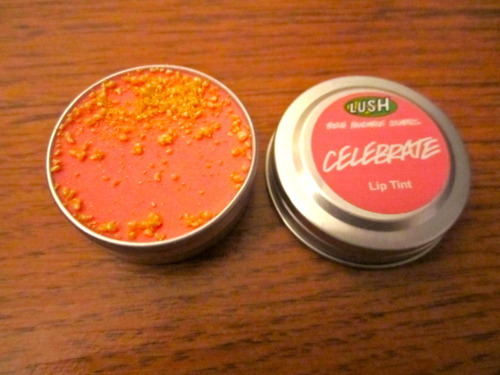 Lush Celebrate lip tint