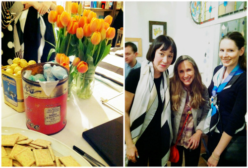 louisa parris scarf collection trunk show press works on paper refinery29 san francisco katie hints zambrano SF editor