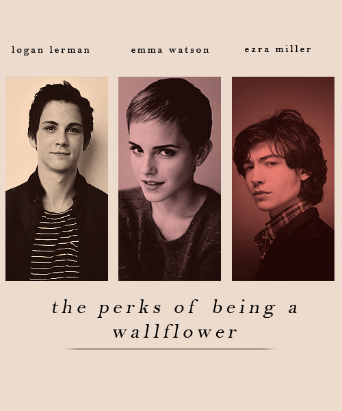 The Perks of Being A Walliflower Emma Watson Logan Lerman and Nina Dobrez