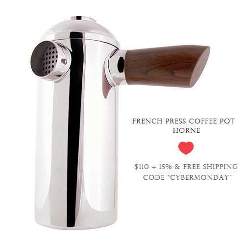 french press coffee pot horne