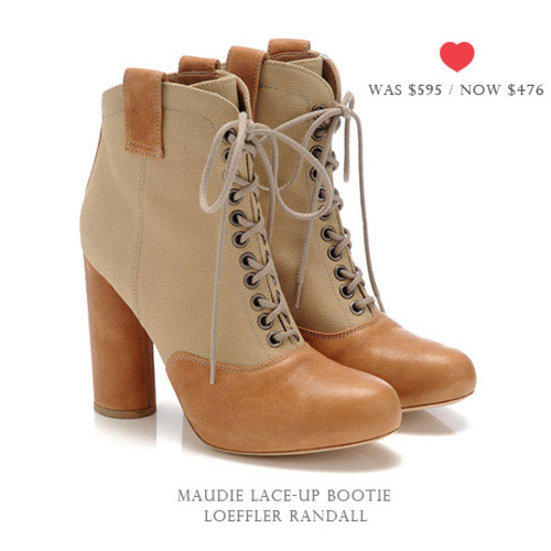 loeffler randall maudie lace-up bootie 