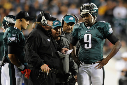 Andy Reid Vince Young Eagles