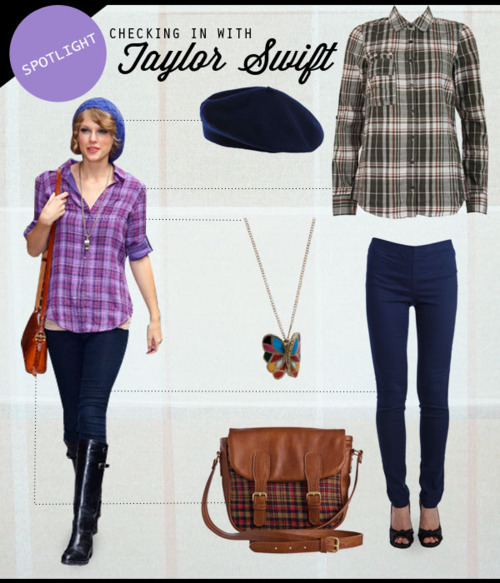 How to wear plaid, sling bags, taylor swift
