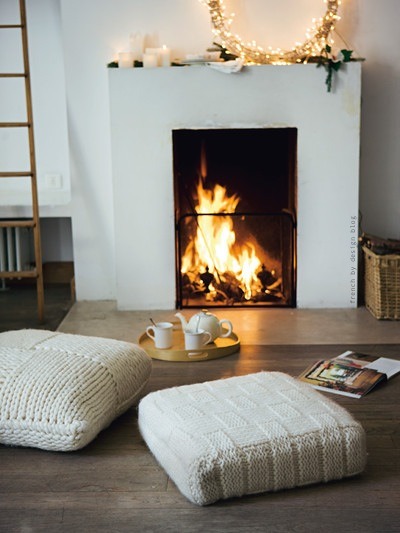 holiday fireplace french by design