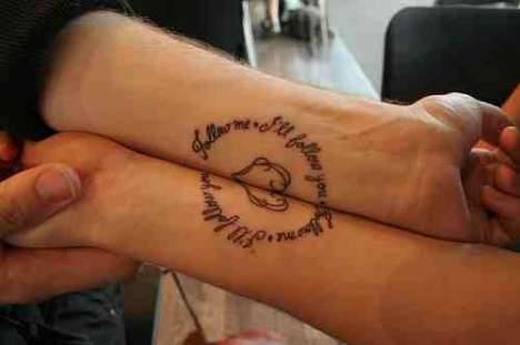 Matching Tattoos on Of Pure Imagination  Getting Matching Tattoos With Your Best Friend