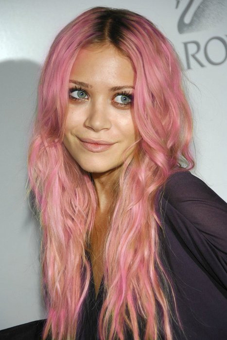 Pastel Pink Ombre Hair Blonde