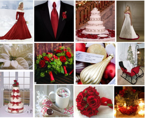 when you google image search winter weddings there are two main themes