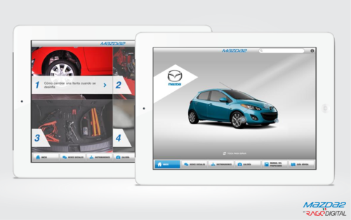 Mazda 2 Mexico iPad App by Rage Digital 