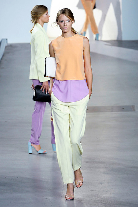 phillip lim 3.1 spring 2012 collection pastels