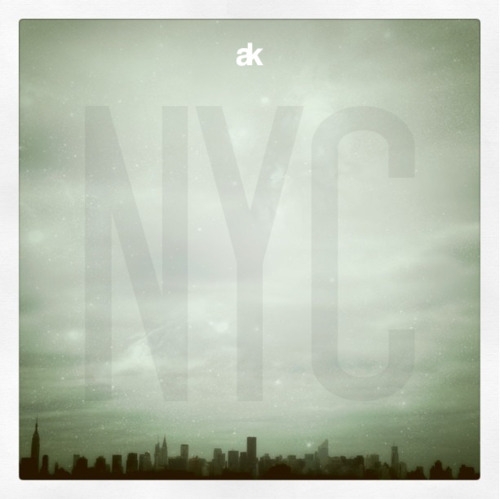 NYC Postcard by Andrew Kimmell
