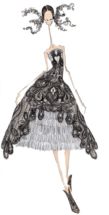  dress and using it for the character of Fleur Delacour's Wedding dress