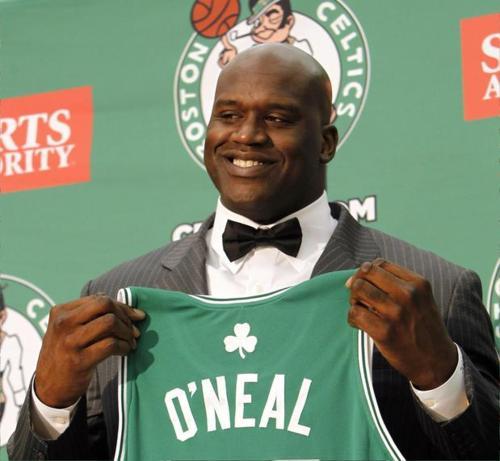 Shaquille O'Neal St. Patrick's Day Jersey - Boston Celtics History