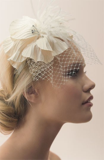 Wedding Hairstyles with Headband and Veil