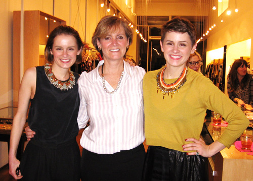 lizzie fortunato jewels trunk show metier sf twin sisters mother