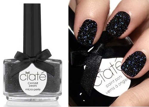 This product comes in a set, containing a nail polish, tiny caviar” beads