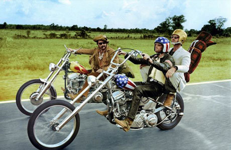 One of the things that strikes you when you watch Easy Rider 