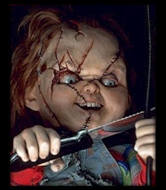 This here is Chucky A serial killing doll Don't believe me