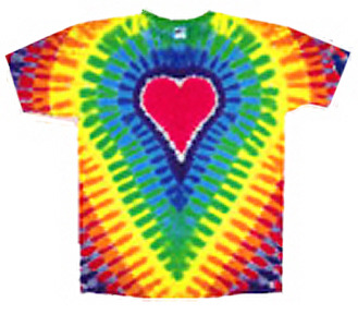 Tie-dyed t-shirt