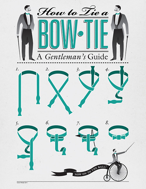 how to tie a bow tie
