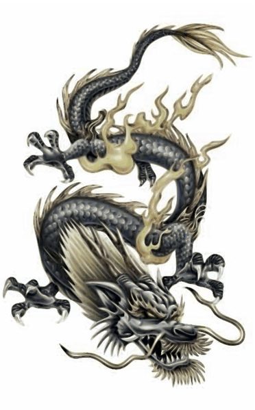 The best Chinese dragon tattoo ever! Really cool design