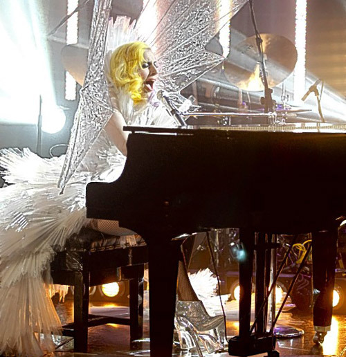 says Lady Gaga Pianos and playing the piano have always been an important
