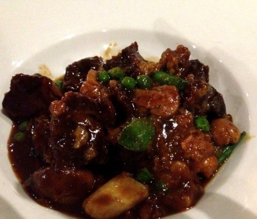 main gnocchi with slow cooked veal shanks