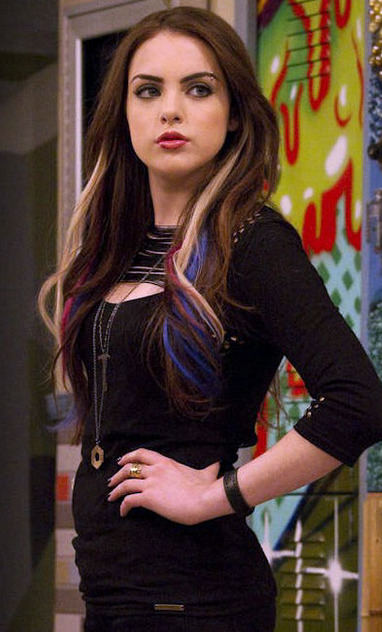 This is Elizabeth Liz Gillies Yes she's a Nickelodeon actress