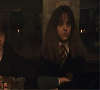 Hermione Hand Raised