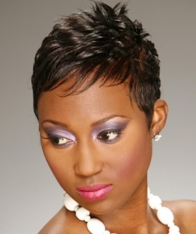 Hairstyles 2012 Women on Pixie Haircuts For Black Women