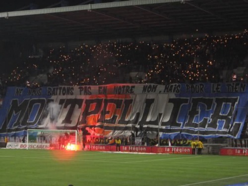 Montpellier fans