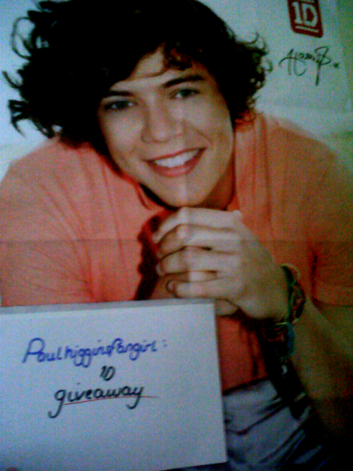 Harry Styles poster image 1D Dare to dream book