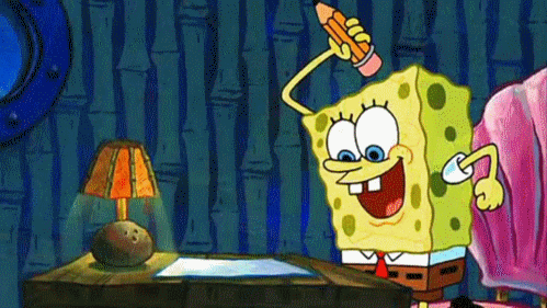 spongebob procrastination on Every Freakin Time I Write An Essay