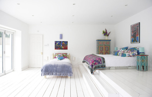 White Bedroom Woodwork