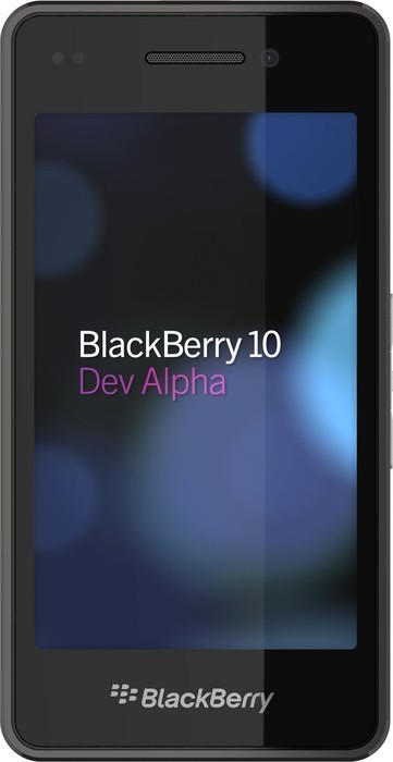 BlackBerry 10 DevAlpha device