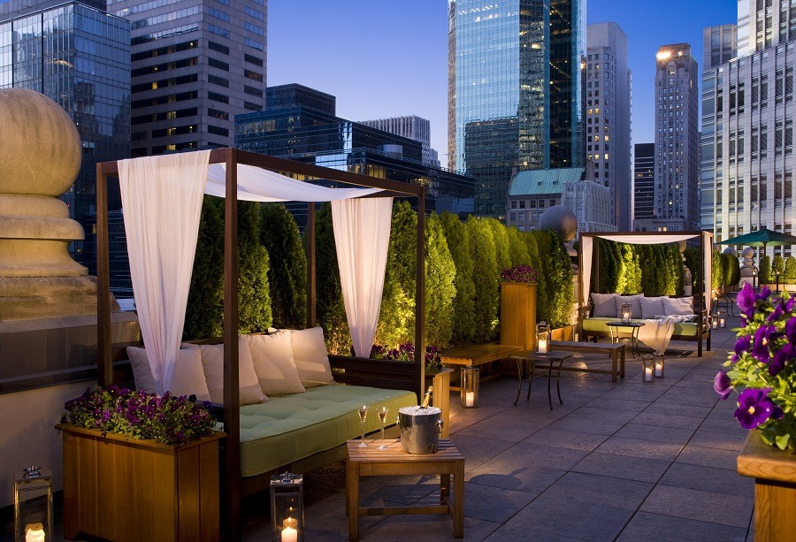 Rooftop Lounge in New York City